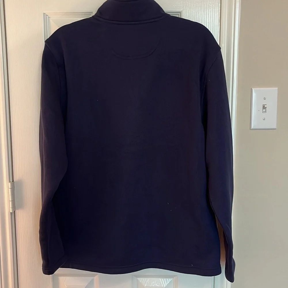 NWT Izod Fleece Lined Quarter Zip Pullover - Picture 8 of 10